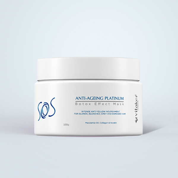 SOS anti-ageing platinum - anti-yellow "botox effect mask" 100gr