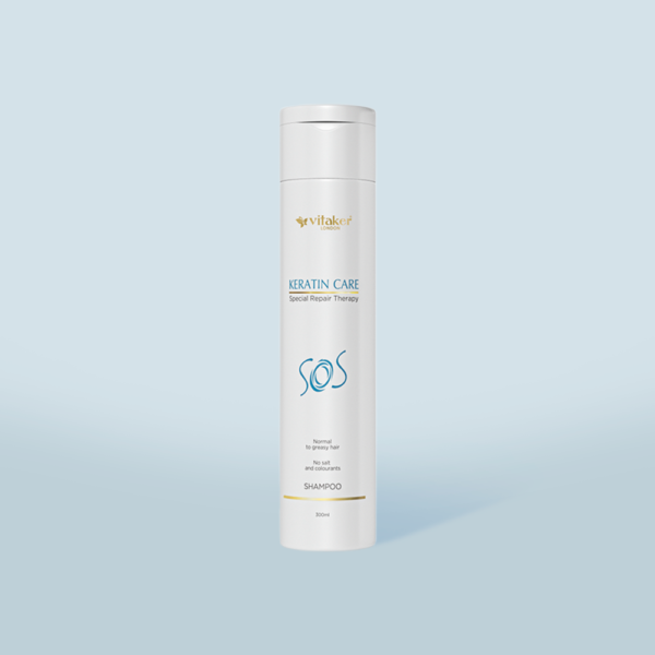SOS Keratin Care Shampoo - For normal to greasy hair 300ml