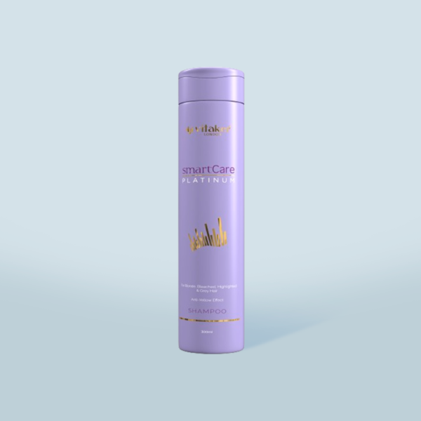 Smart care Platinum Shampoo - For Blonde and Grey Hair 300ml